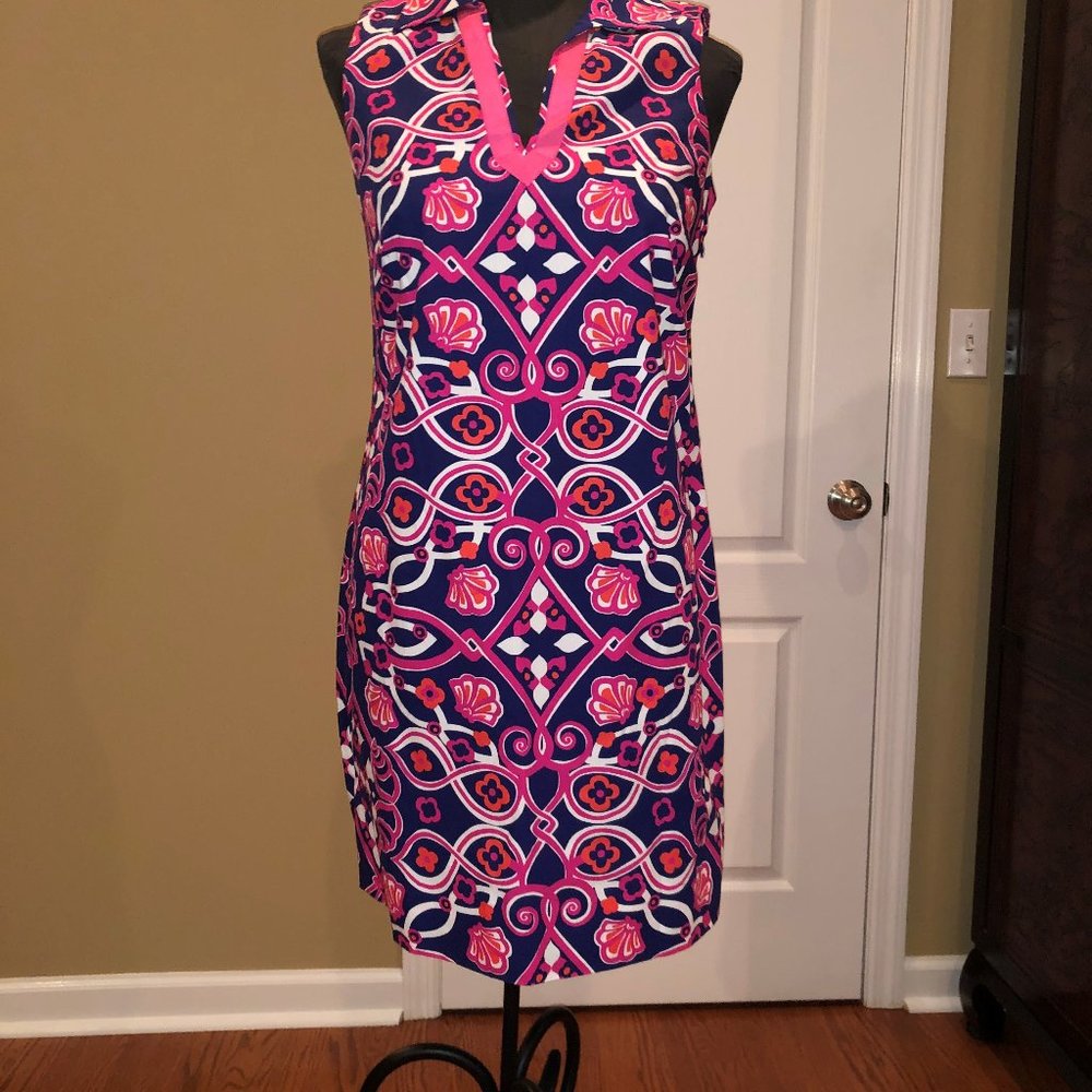 NWT Vineyard Vines Size 2 Shell Scarf Tunic Dress